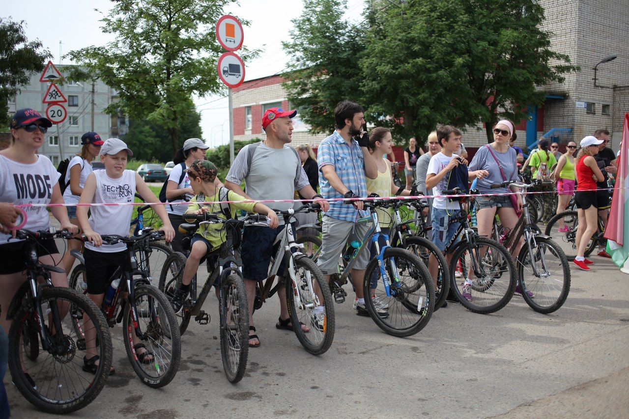 19 июня состоялся районный велопробег, посвященный Дню молодежи