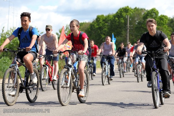 Велопробег, посвященный Дню защиты детей